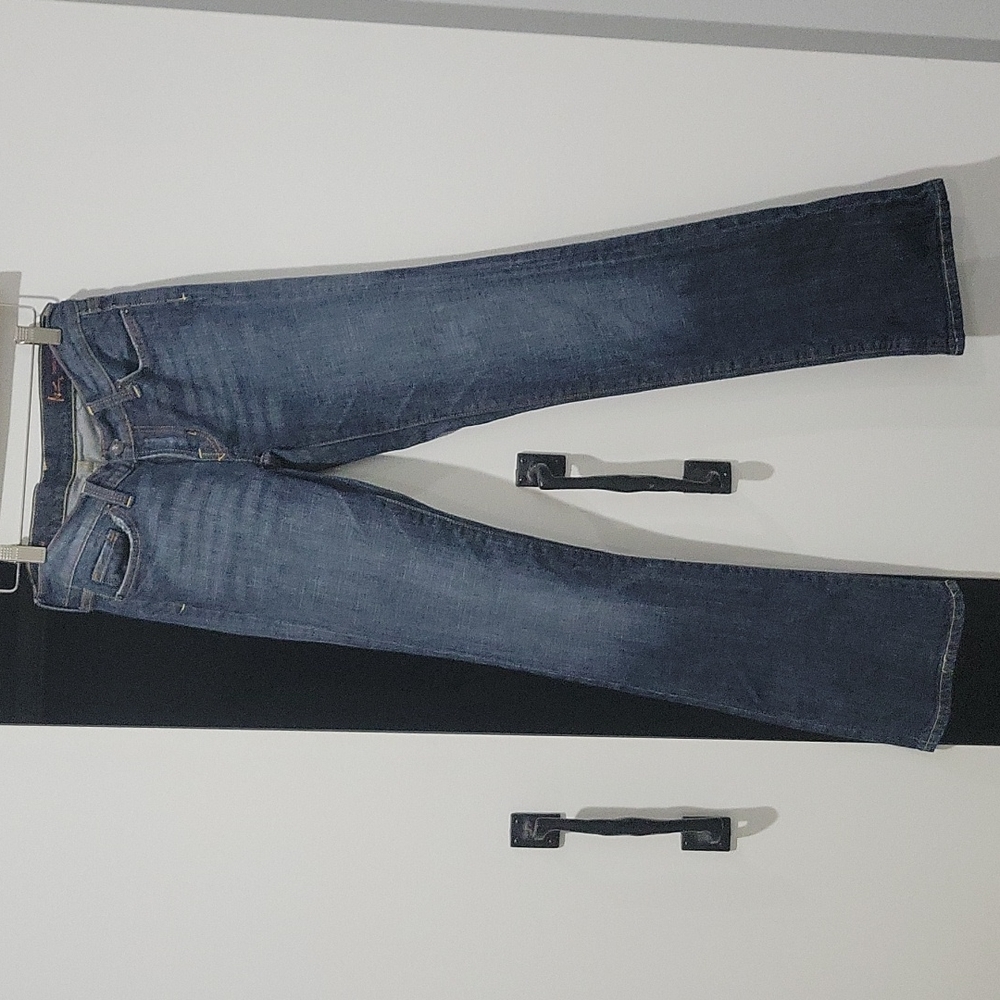 Womans citizens for Humanity 26x31.5 "kelly#085 stretch low waist bootcut jeans